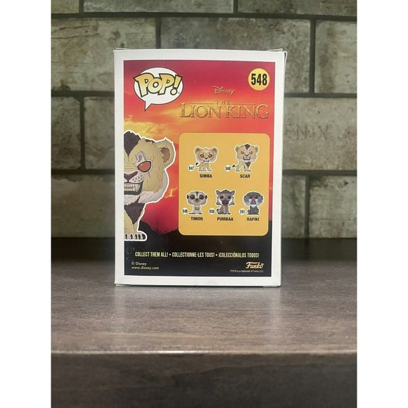 Funko Pop Disney The Lion King Live : SCAR #548 Vinyl  With box - Picture 5 of 5